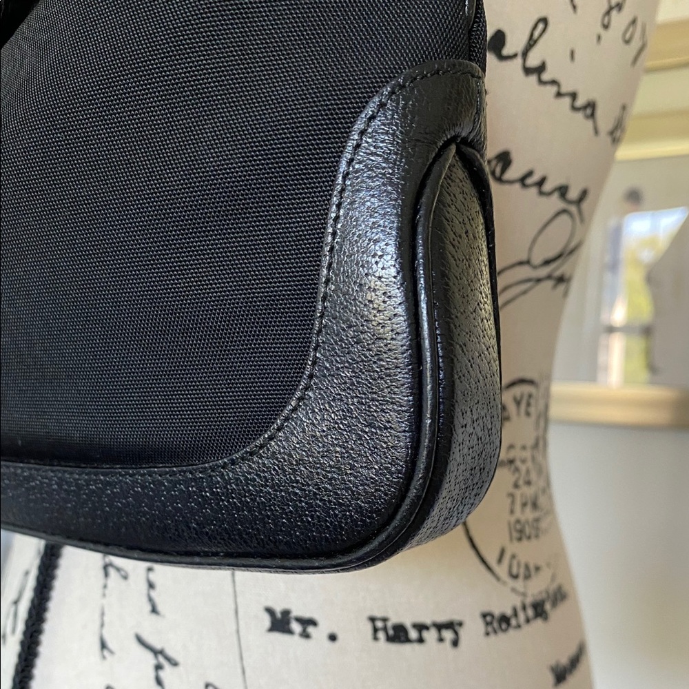 ✨SOLD!✨SALE✨Gucci Jackie O RARE! Leather Nylon Bag - Picture 7 of 16